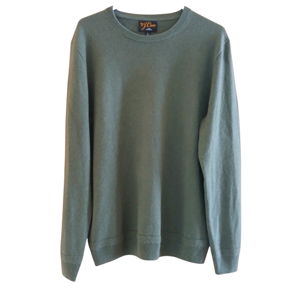 Knit for J.Crew 100%Cashmere Crew Neck Sweater L